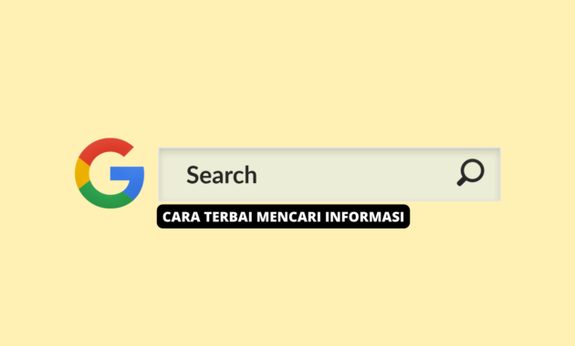 Cara Terbaik Mencari Informasi di Google Search