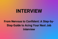 From Nervous to Confident