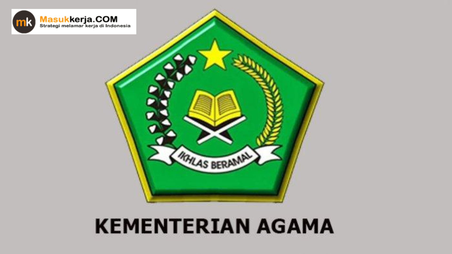 5 budaya kerja kemenag