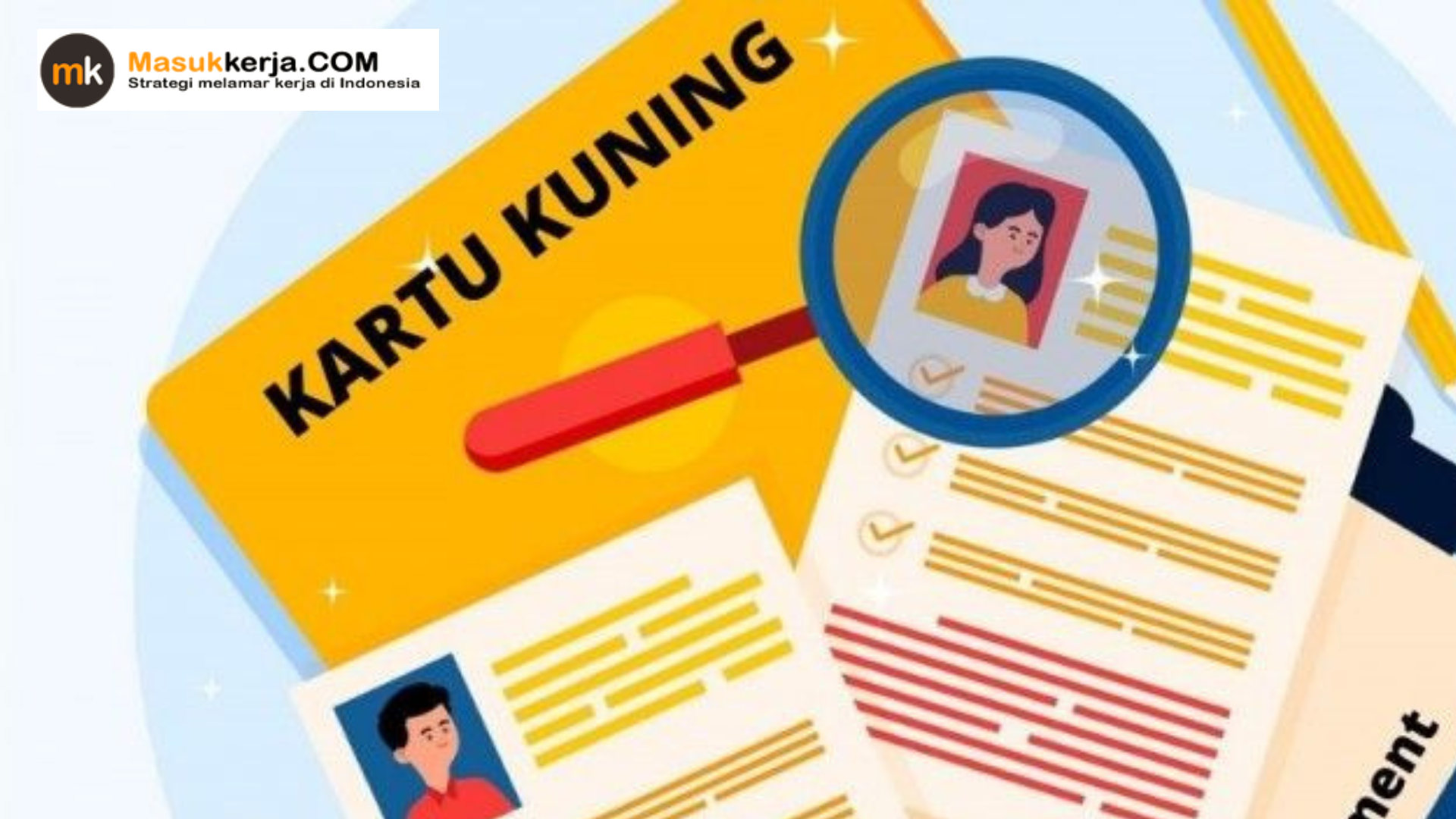 kartu kuning kerja