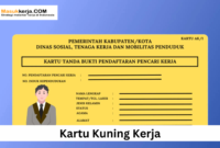 Kartu Kuning Kerja