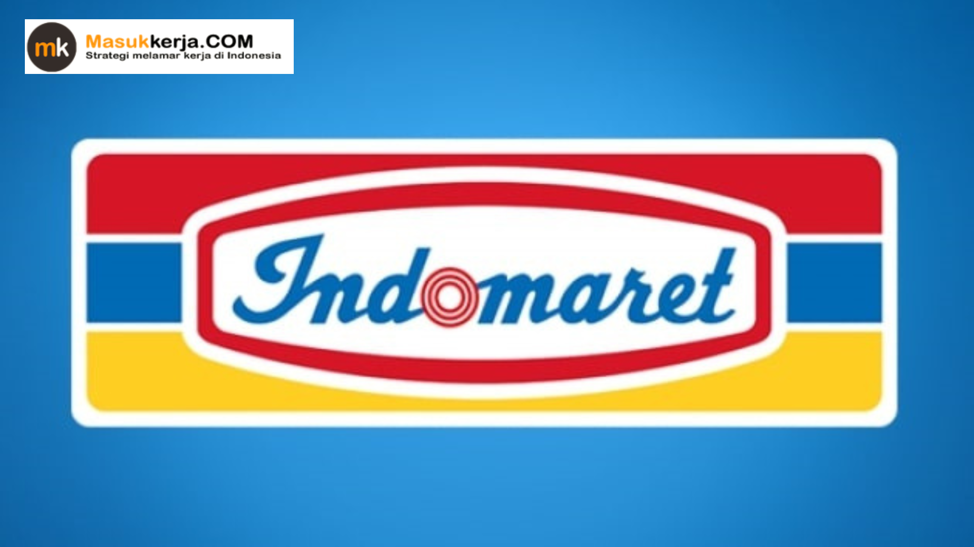 lowongan kerja indomaret medan