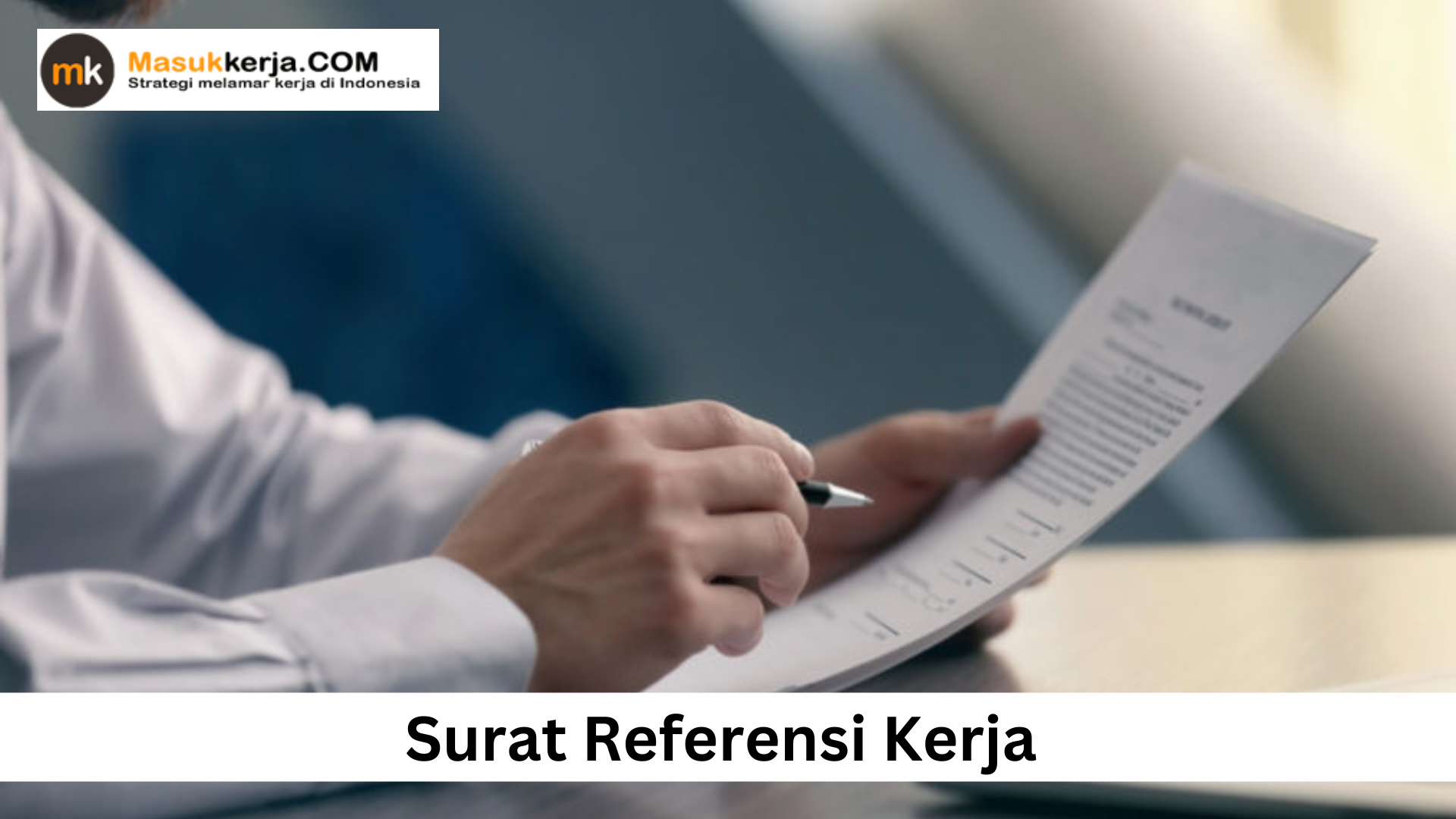 Surat Referensi Kerja