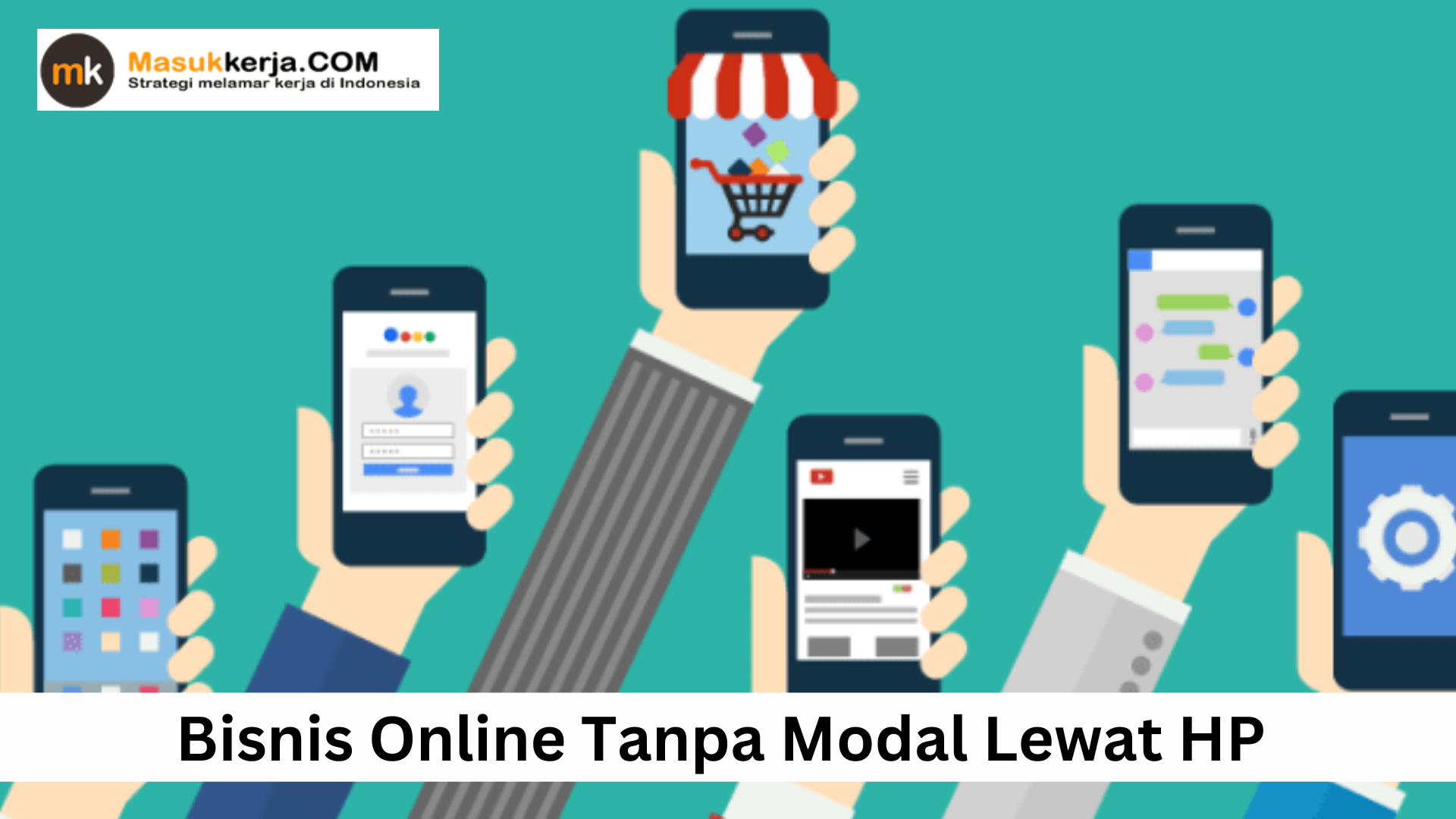Bisnis Online Tanpa Modal Lewat HP